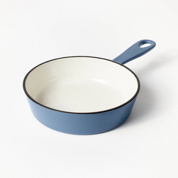 Enameled Cast Iron Skillet