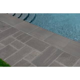 MSI Palmwood Gris 0.79 in. x 13 in. x 24 in. Gray Porcelain Pool Coping (26 Pieces56.33 sq. ft.Pallet) LCOPNPALGRI1324