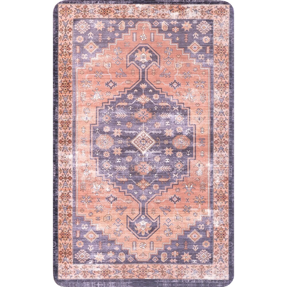 Brooklyn Rug Co Vintage Persian Kitchen or Laundry Comfort Mat