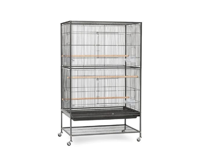 Prevue Pet Black Wrought Iron Flight Cage - F040