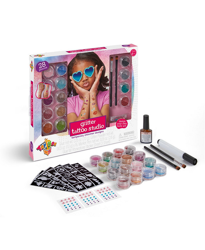 Geoffreys Toy Box Do It Yourself Temporary Glitter Tattoo Set