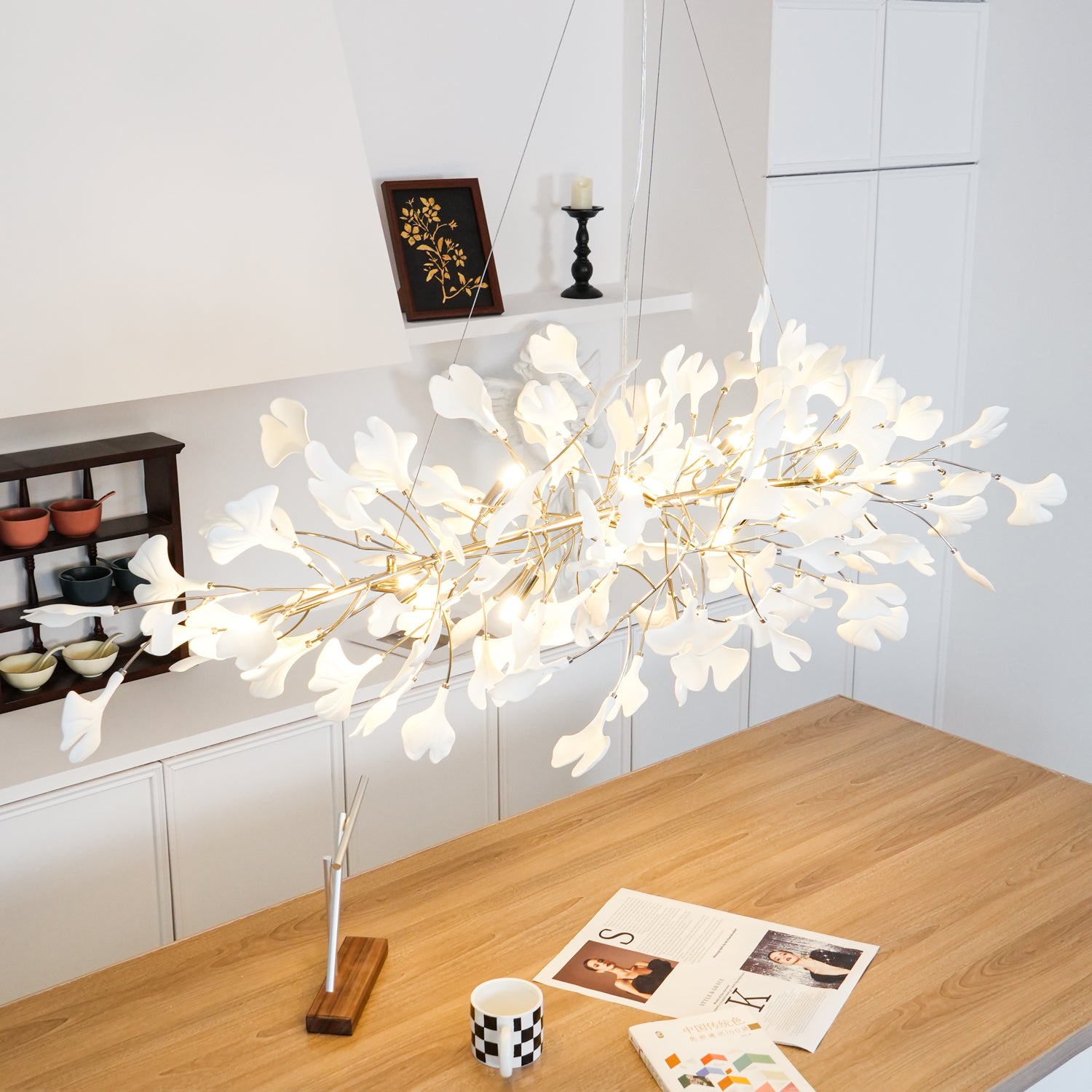 Gingko Chandelier N