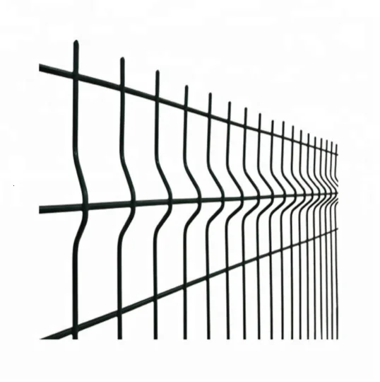 High Quality Galvanized Steel Metal PVC Coated 3d v Bending Curved Garden Welded Wire Mesh Panel Fence