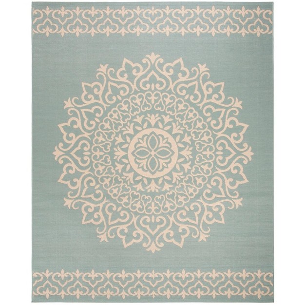 Linden Lnd183 Power Loomed Indoor outdoor Area Rug Safavieh