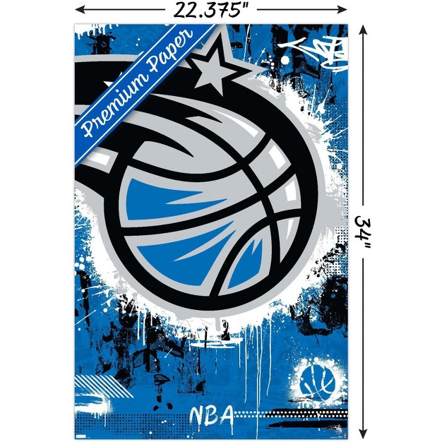 Trends International Nba Orlando Magic Maximalist Logo 23 Unframed Wall Poster Prints