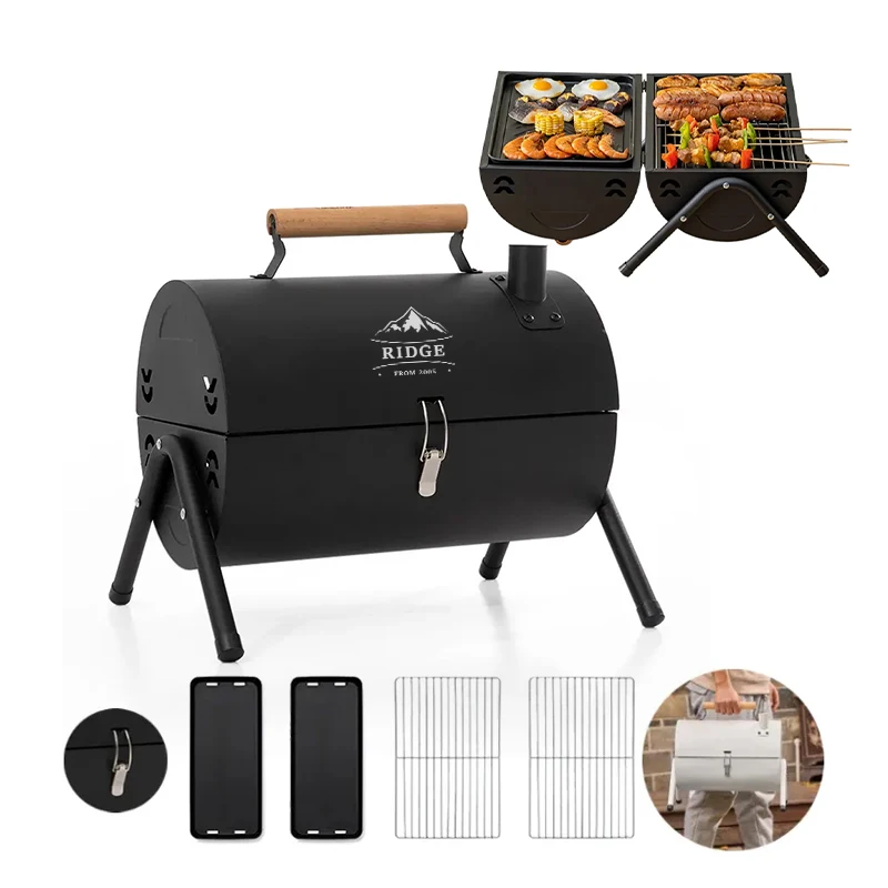 Outdoor grill grill home skewer barbecue commercial smokeless charcoal indoor charcoal available