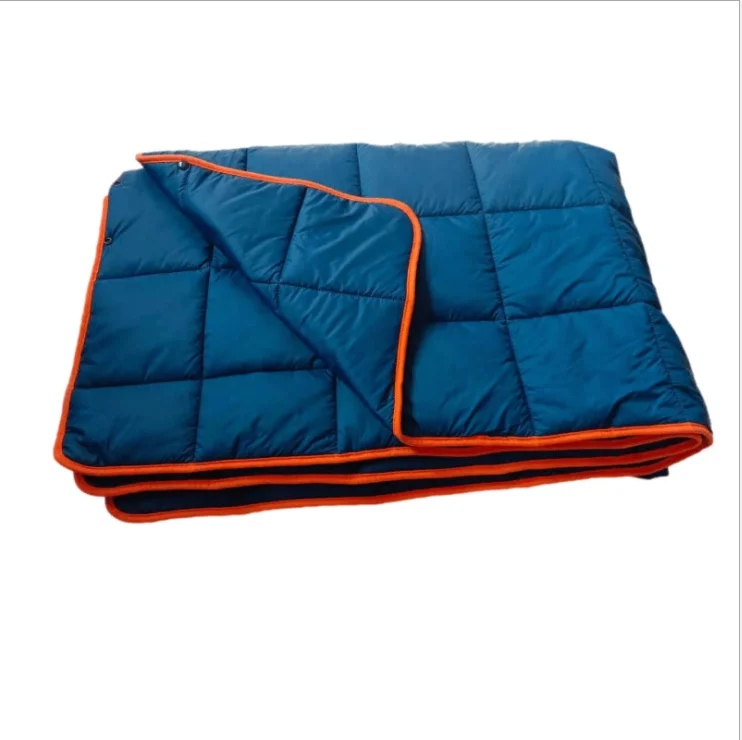 Wild Outdoor Camping Packable Down Blanket Water Resistant Warm and Lightweight Blanket for Camping Hiking