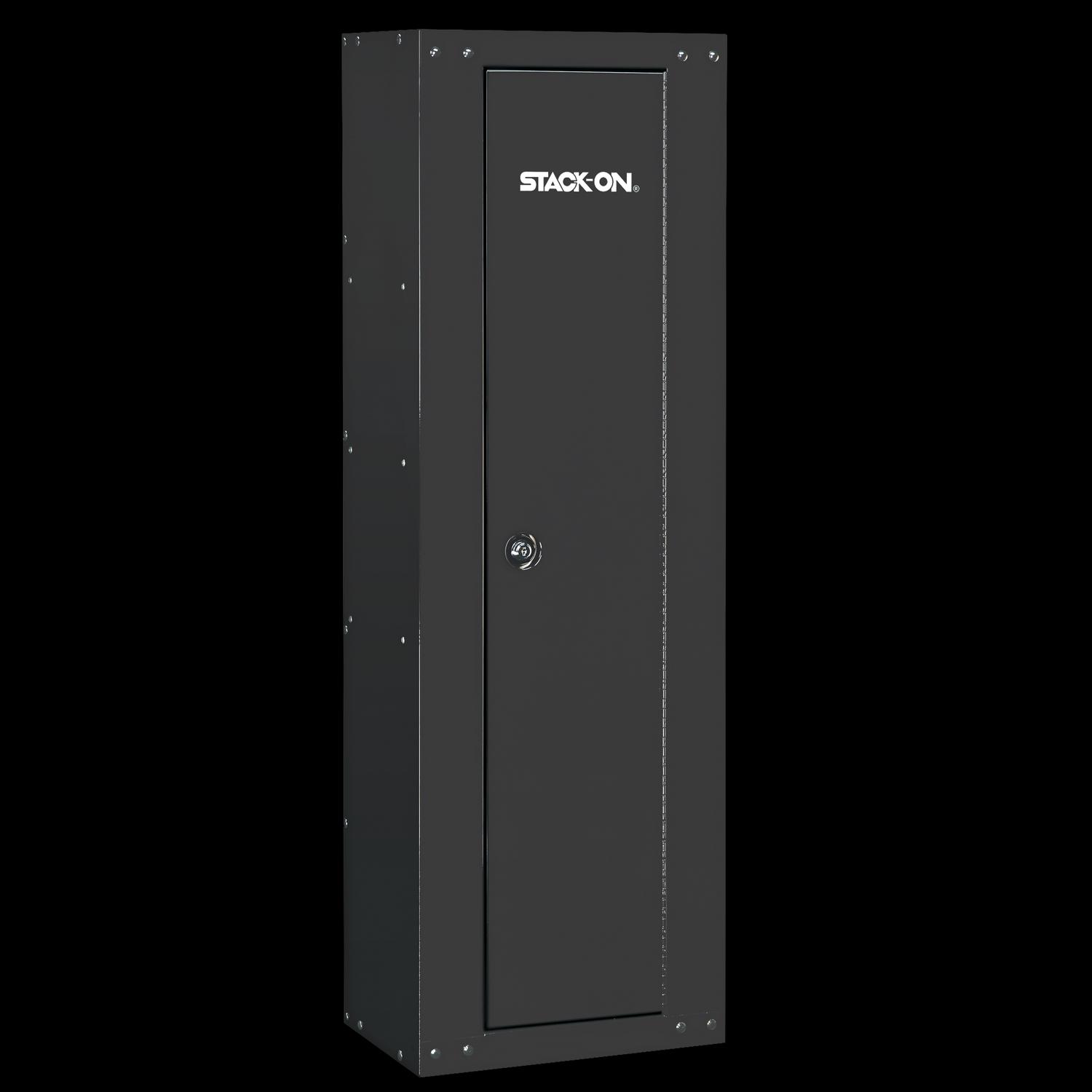 Stack-On GCB-8RTA Steel 8-Gun Ready to Assemble Security Cabinet， Black