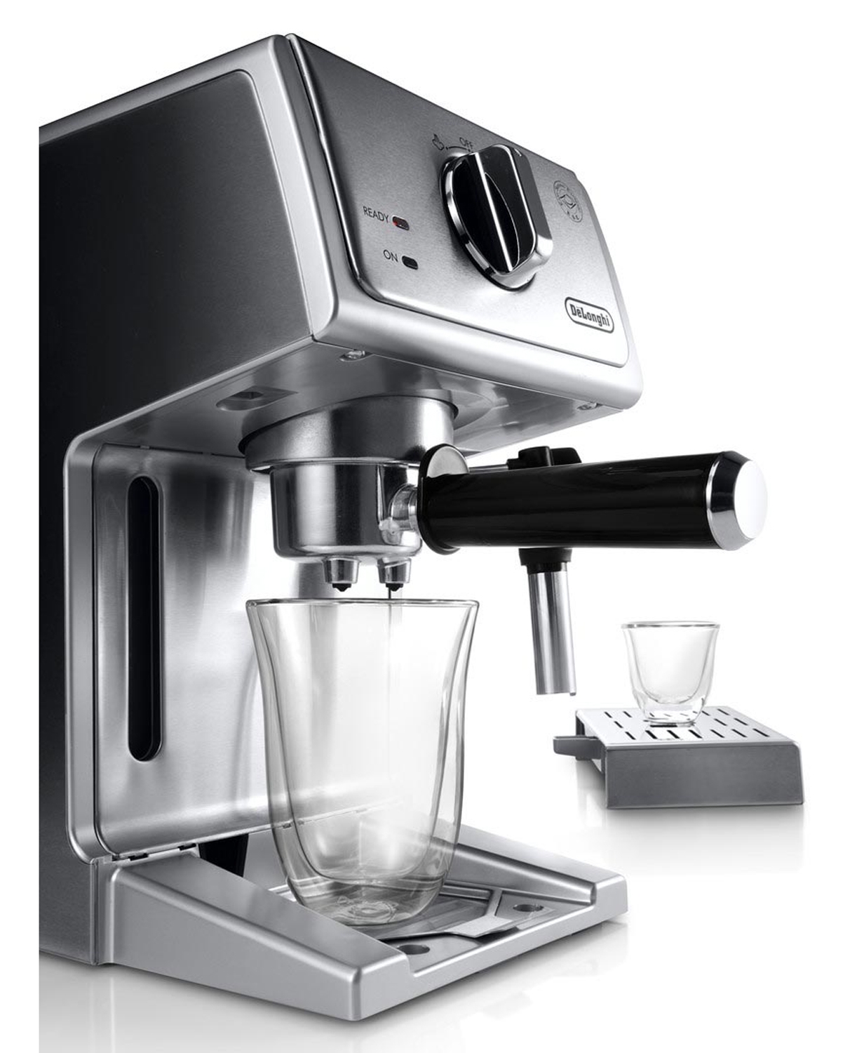 DeLonghi Manual Stainless Steel Espresso/Cappuccino Machine