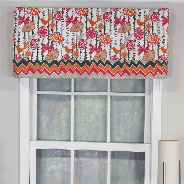 Rod Pocket Valance 50 quot X 16 quot Sherbet By Rlf Home