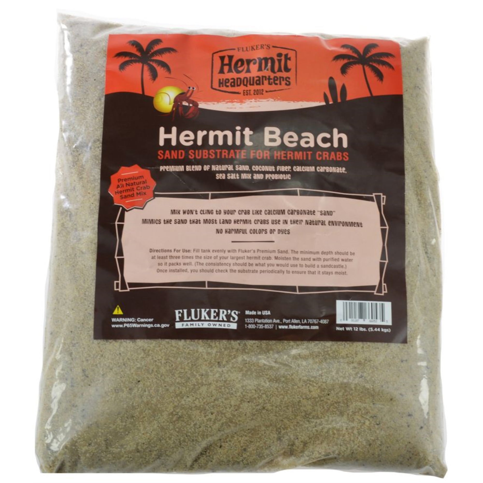 Flukers Premium Hermit Crab Substrate