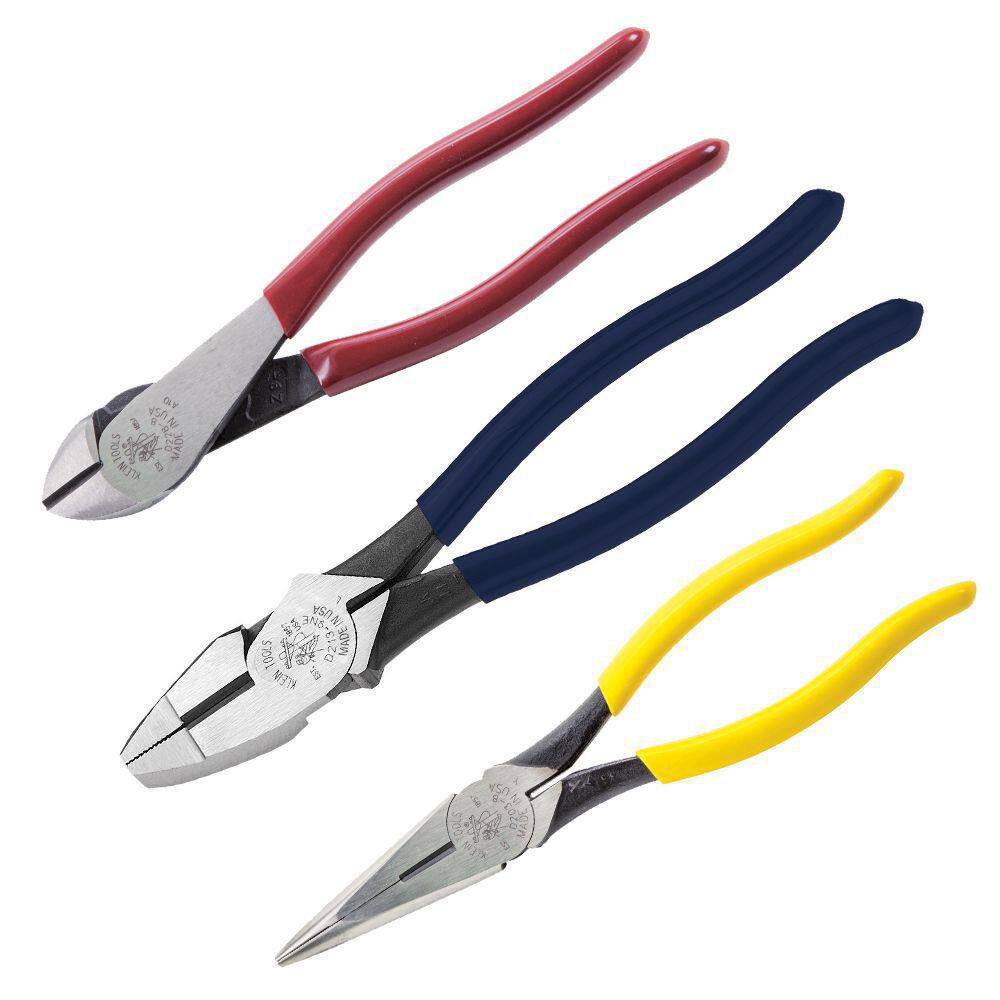 Klein Tools Pliers Tool Set 3-Piece 80020