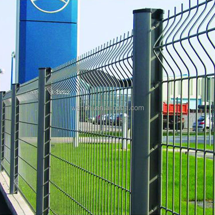 Hot sale Fencing Garden Buildings Supplies Outdoor Metal Material 3D Bending Curved Welded Steel Wire Mesh garden Panel Fencing