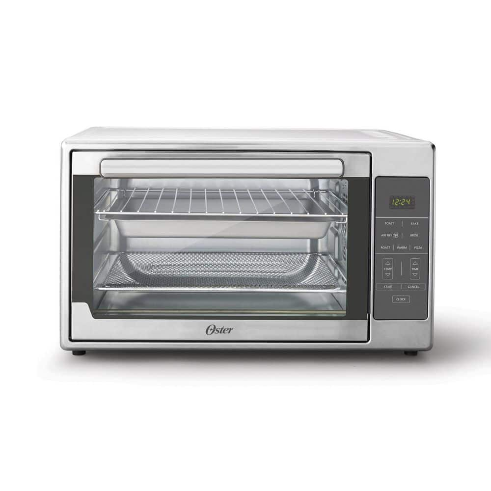 Oster 1700 W Stainless Steel Digital Toaster Oven and Air Fryer Extra Large 2153271