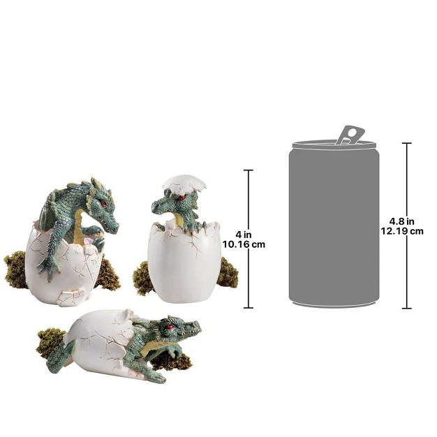 Design Toscano The Desktop Dragon Hatchlings Set Of Three