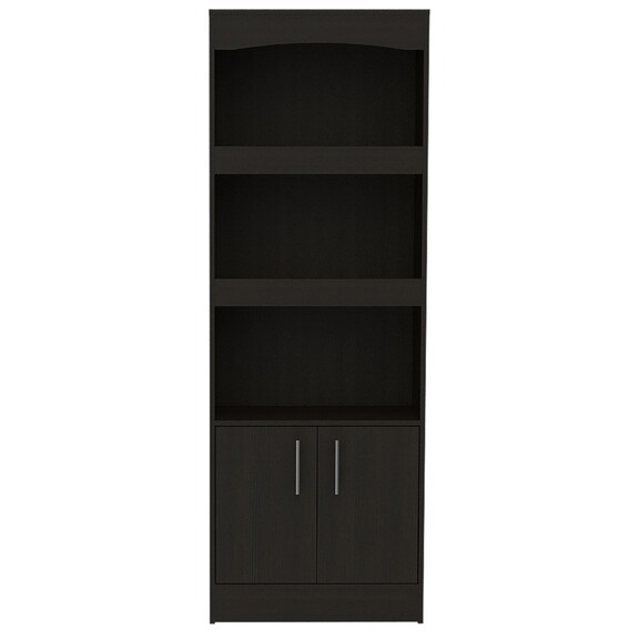 Simma Bookcase  Metal Hardware  Three Shelves  Dou...