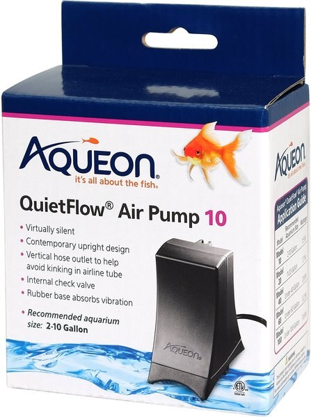 Aqueon Quiet Flow 10 Aquarium Air Pump