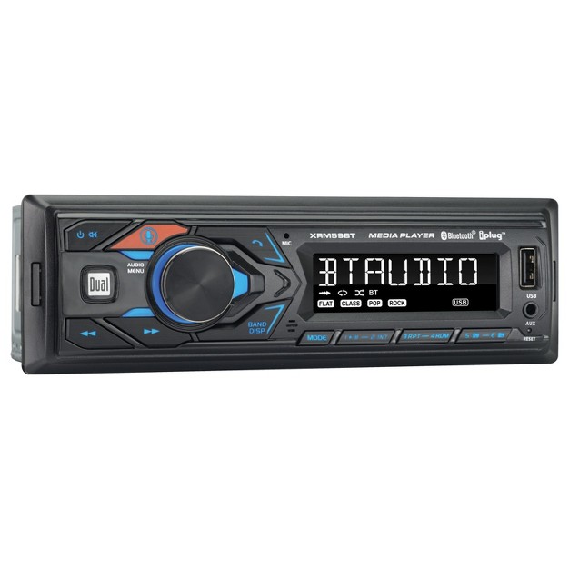 Dual Single din In dash All digital Media Receiver With Bluetooth