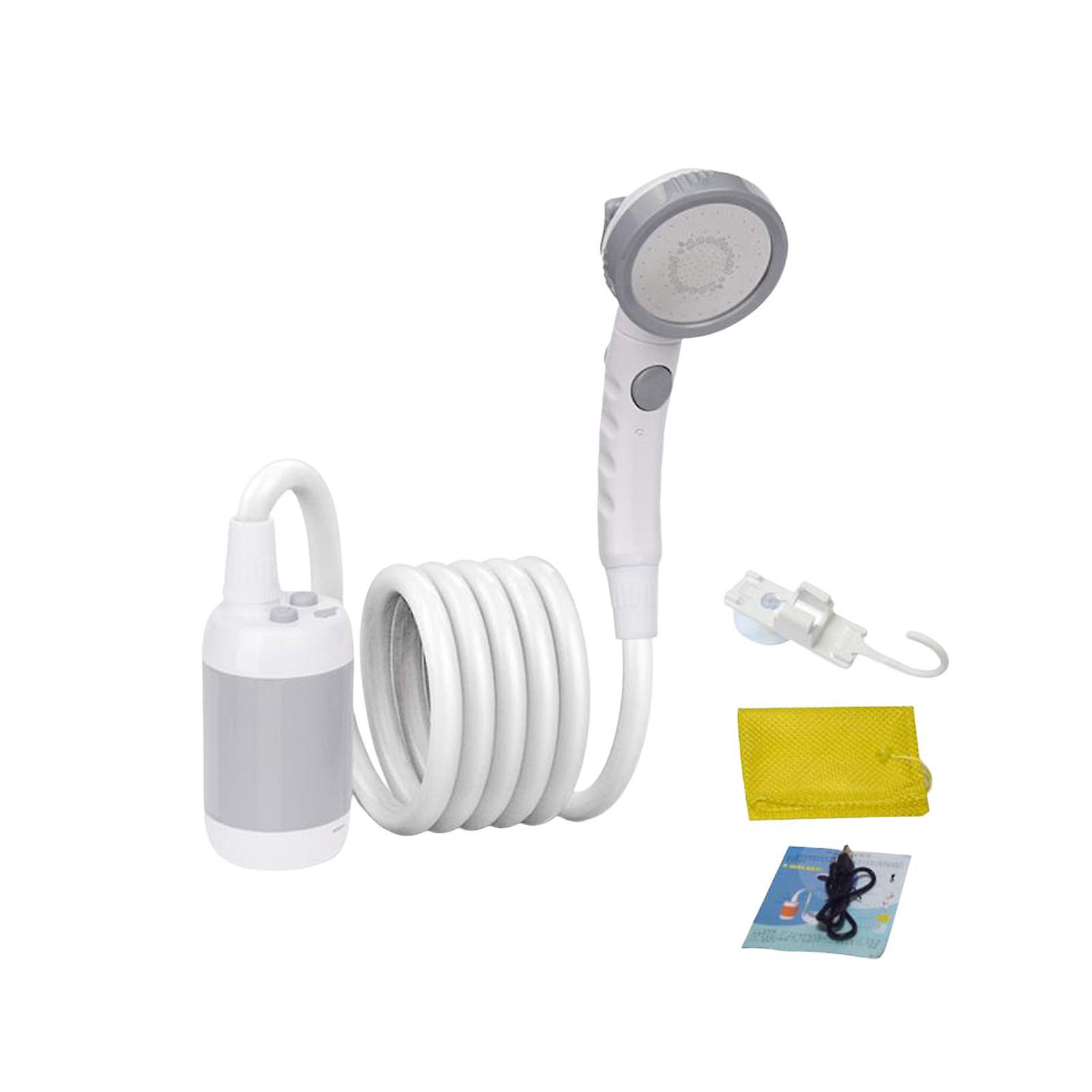 Portable Shower Usb Rechargeable Camping Shower For Hiking Bathing Gardening