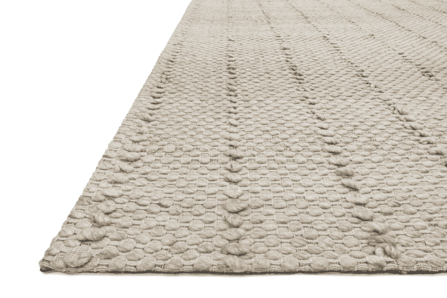 Elliston Hand Woven Beige Rug