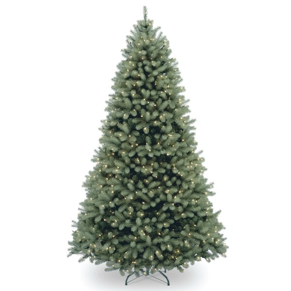 National Tree Company 6 ft. Downswept Douglas Blue Fir Tree with Clear Lights