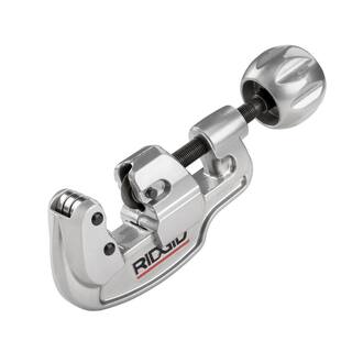 RIDGID 14 in. to 1-38 in. Model 35S Stainless Steel Tubing Cutter with Quick Cutting X-CEL Knob Contoured Frame Tubing Tool 29963