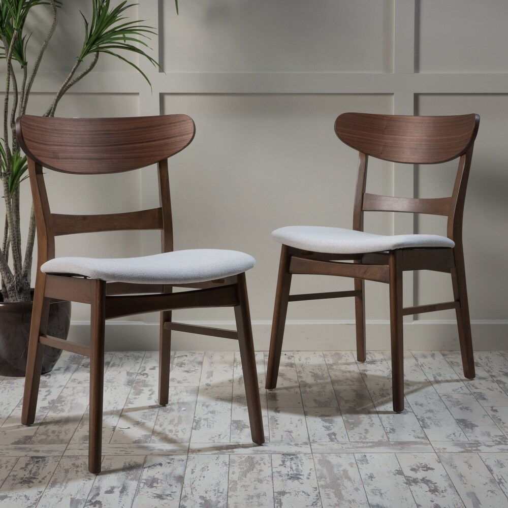 Idalia Mid Century Modern Dining Chairs (Set of 2) by Christopher Knight Home   N/A