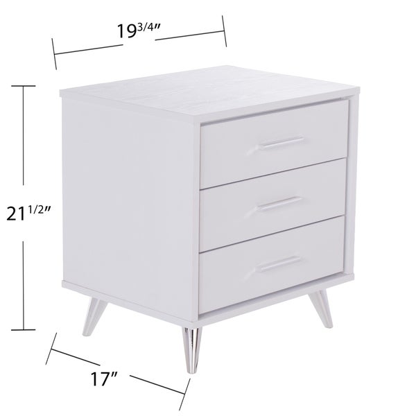 SEI Furniture Armoy Bedside Table