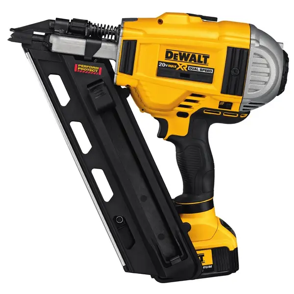 DEWALT 20V MAX* Cordless 30  Paper Collated Framing Nailer Kit