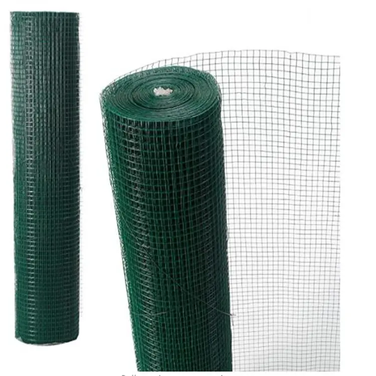 Factory Direct Dale 3/4  inch PVC  Coated Welded wire Mesh Panel Fence Supply