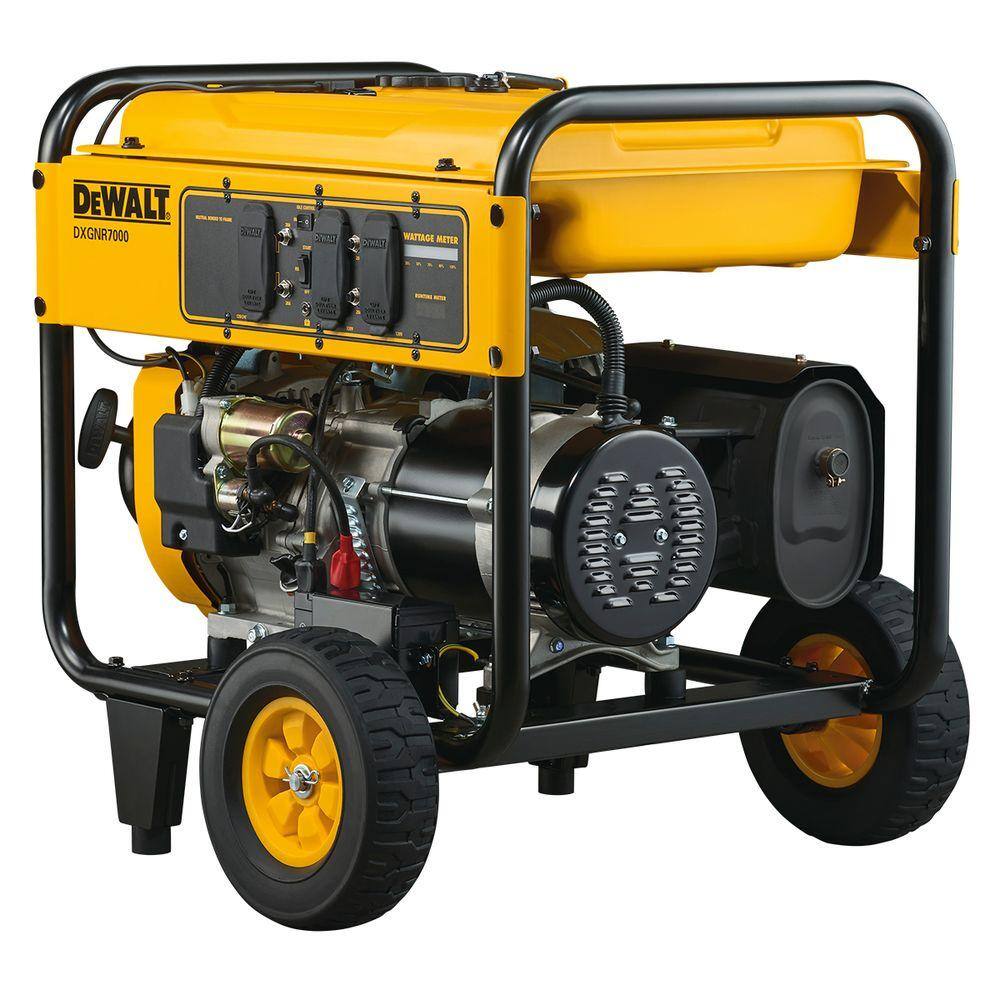 DW 7000-Watt Electric Start Gasoline Powered Portable Generator 50-STCARB DXGNR7000