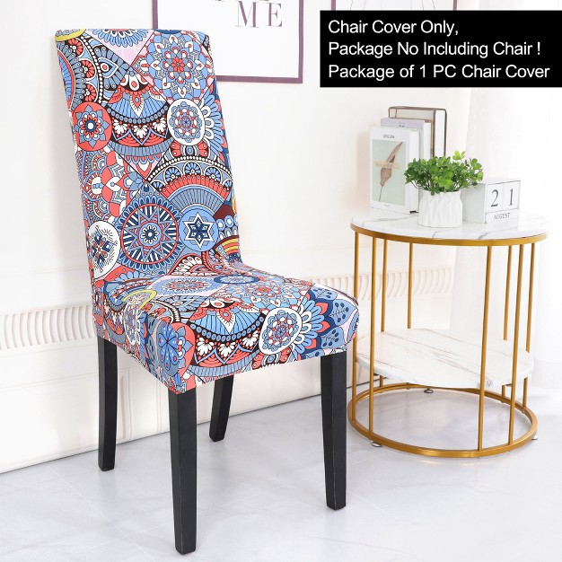 Dining Chair Covers Stool Slipcover Stretch Spandex Chair Protectors Short Kitchen Chair Seat Cover Multicolor M