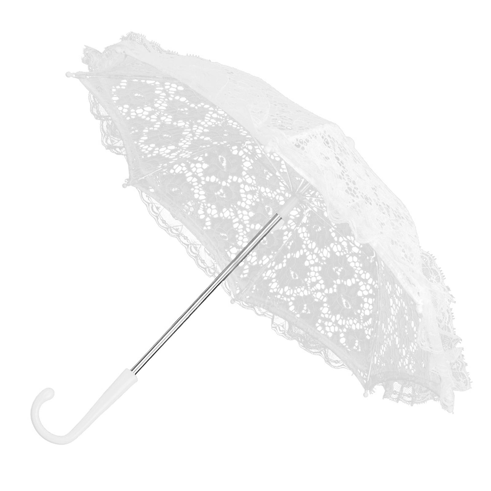 Umbrella Props，Craft Flowers Lace Embroidery Embroidery Umbrella Mini Dance Decorative Umbrella Optimal Efficiency