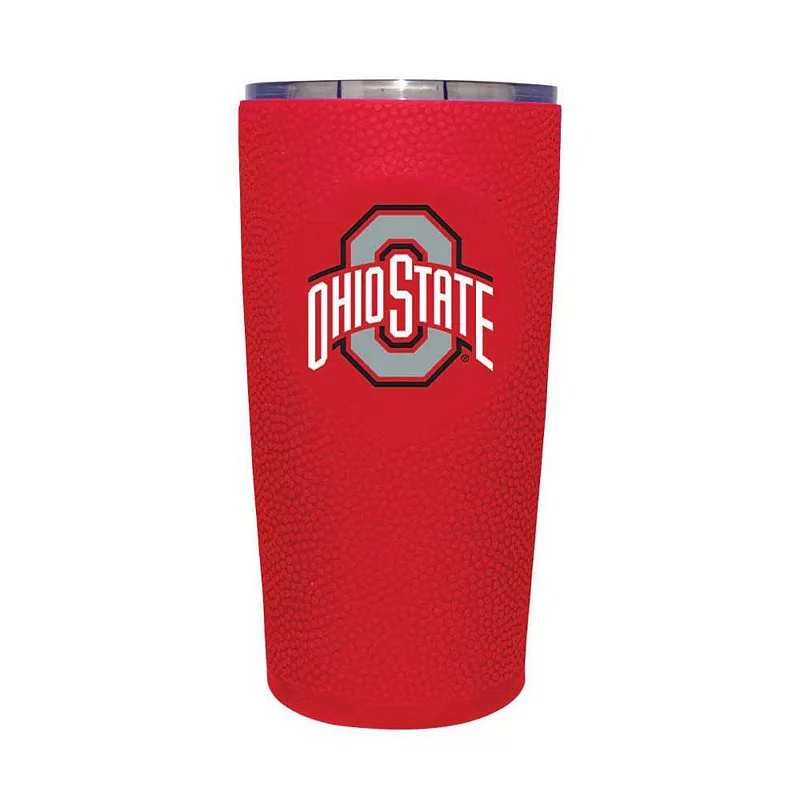 Ohio State Buckeyes 20oz. Stainless Steel with Silicone Wrap Tumbler