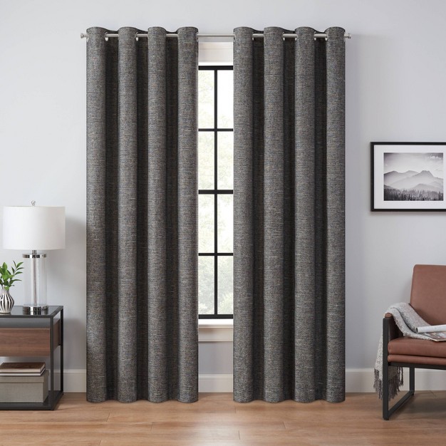 Eclipse Absolute Zero 100 Blackout Branson Magnitech Grommet Curtain Panel