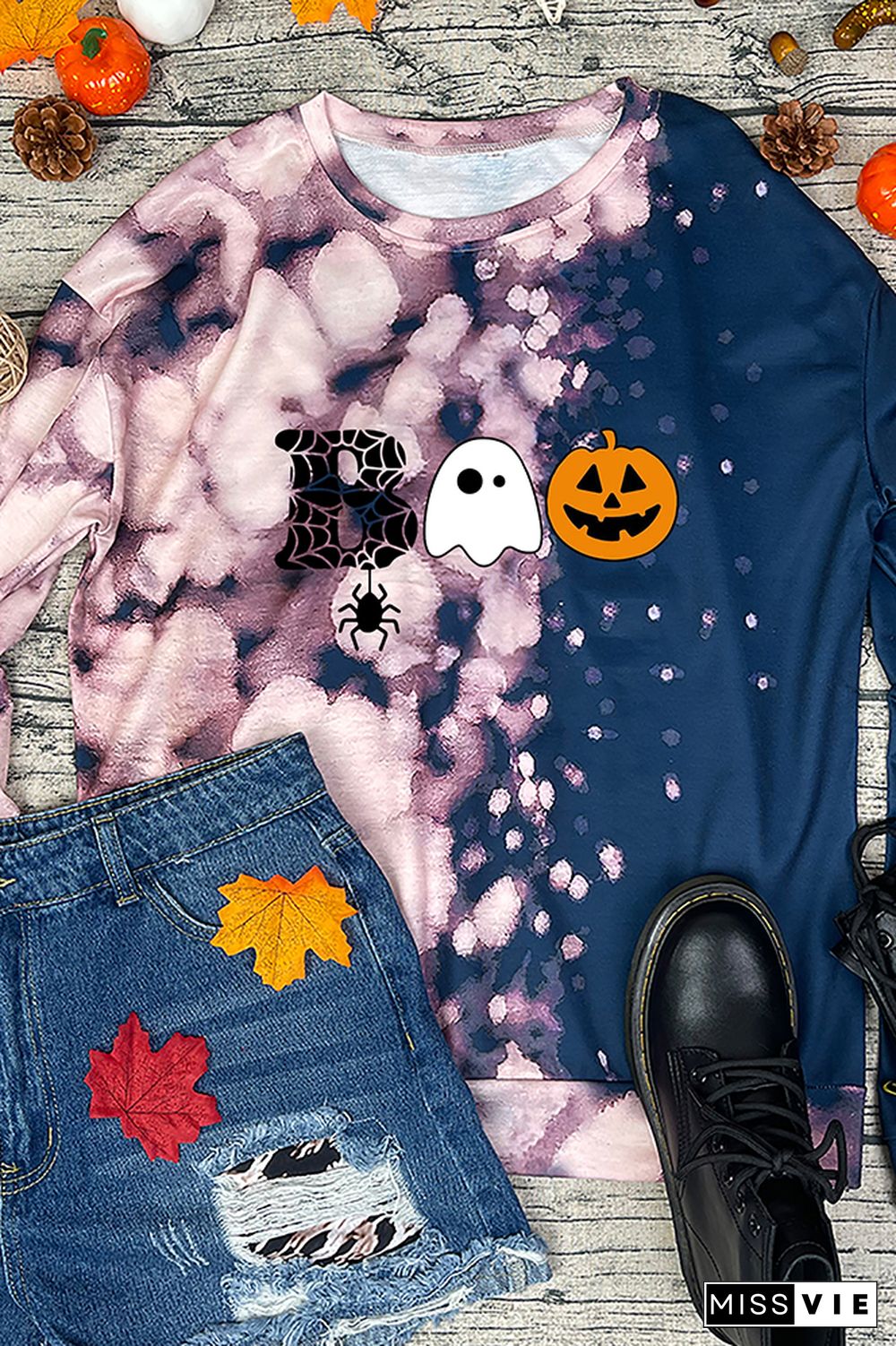 Halloween Boo, Ghost, Pumpkin Sweatshirt Women Wholesale