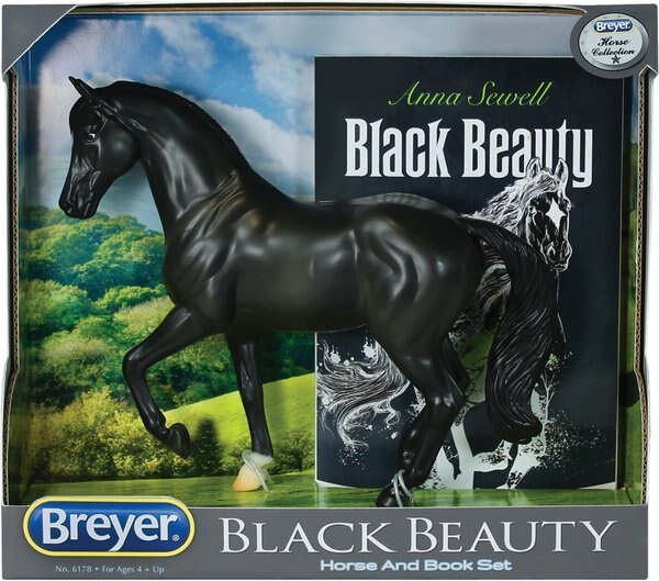 Breyer Horses Freedom Series Black Beauty Horse and Book Set Collectible