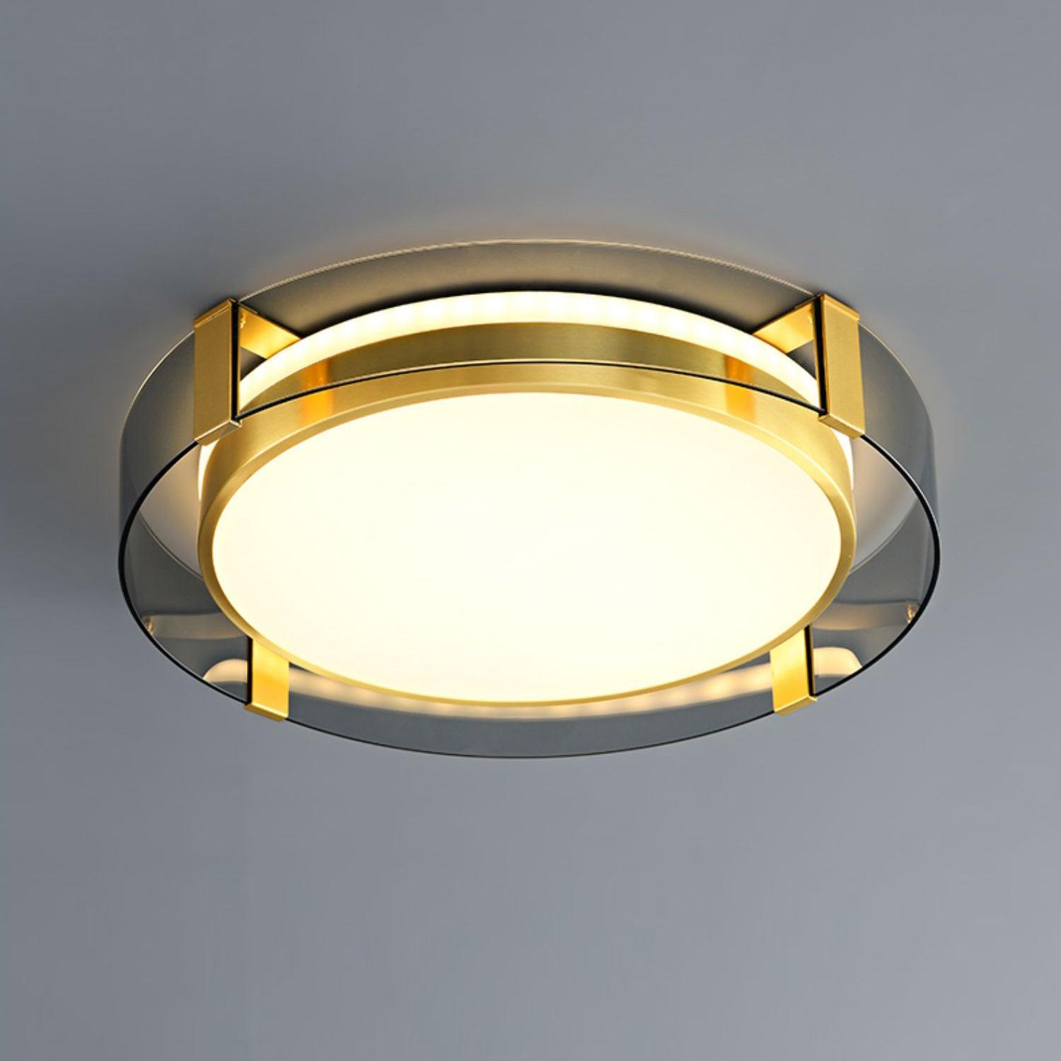 Round Low Profile Ceiling Light