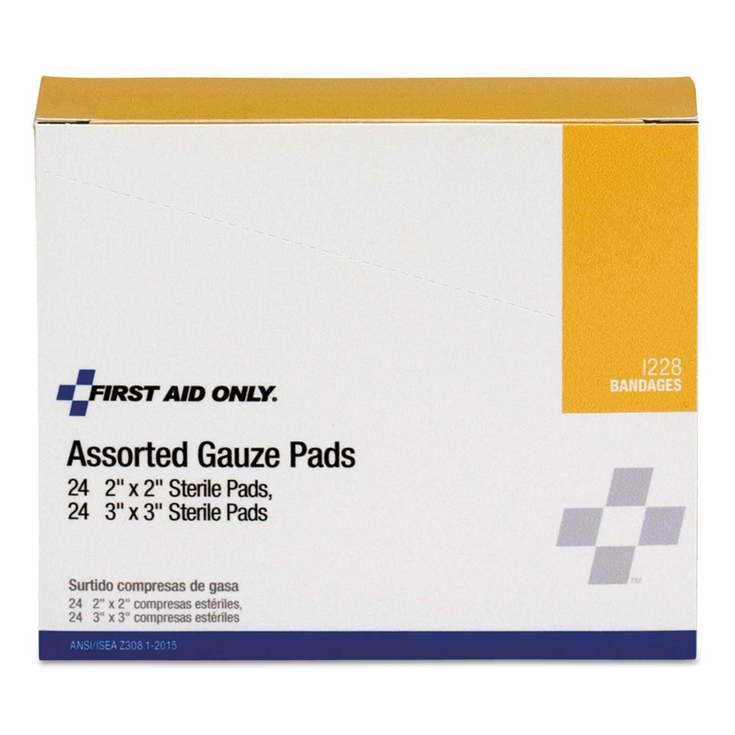 Gauze Pads by First Aid Onlyandtrade; FAOI228