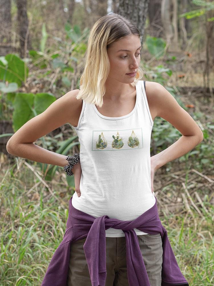 Wild Terrarium D. Racerback Tank Women -Grace Popp Designs， Female Small