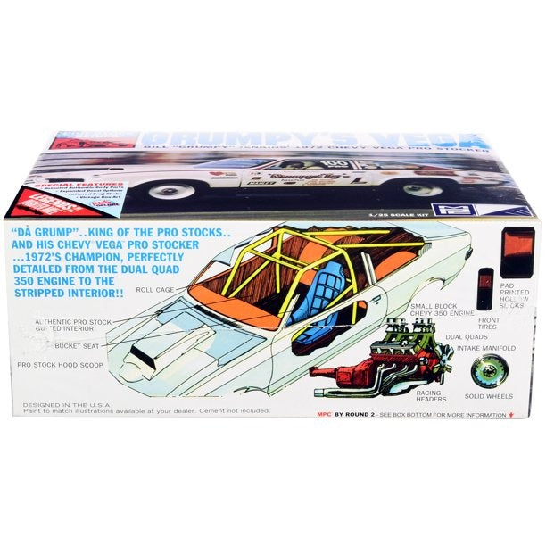 MPC Skill 2 Model Kit 1972 Chevrolet Vega Pro Stock Bill 