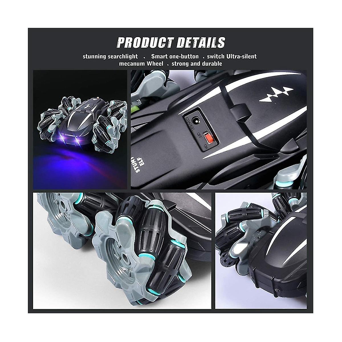 Rc Stunt Car 2.4ghz Remote Control Boat Waterproof Radio Controlled Stunt Car 4wd Vehicle Car Toys