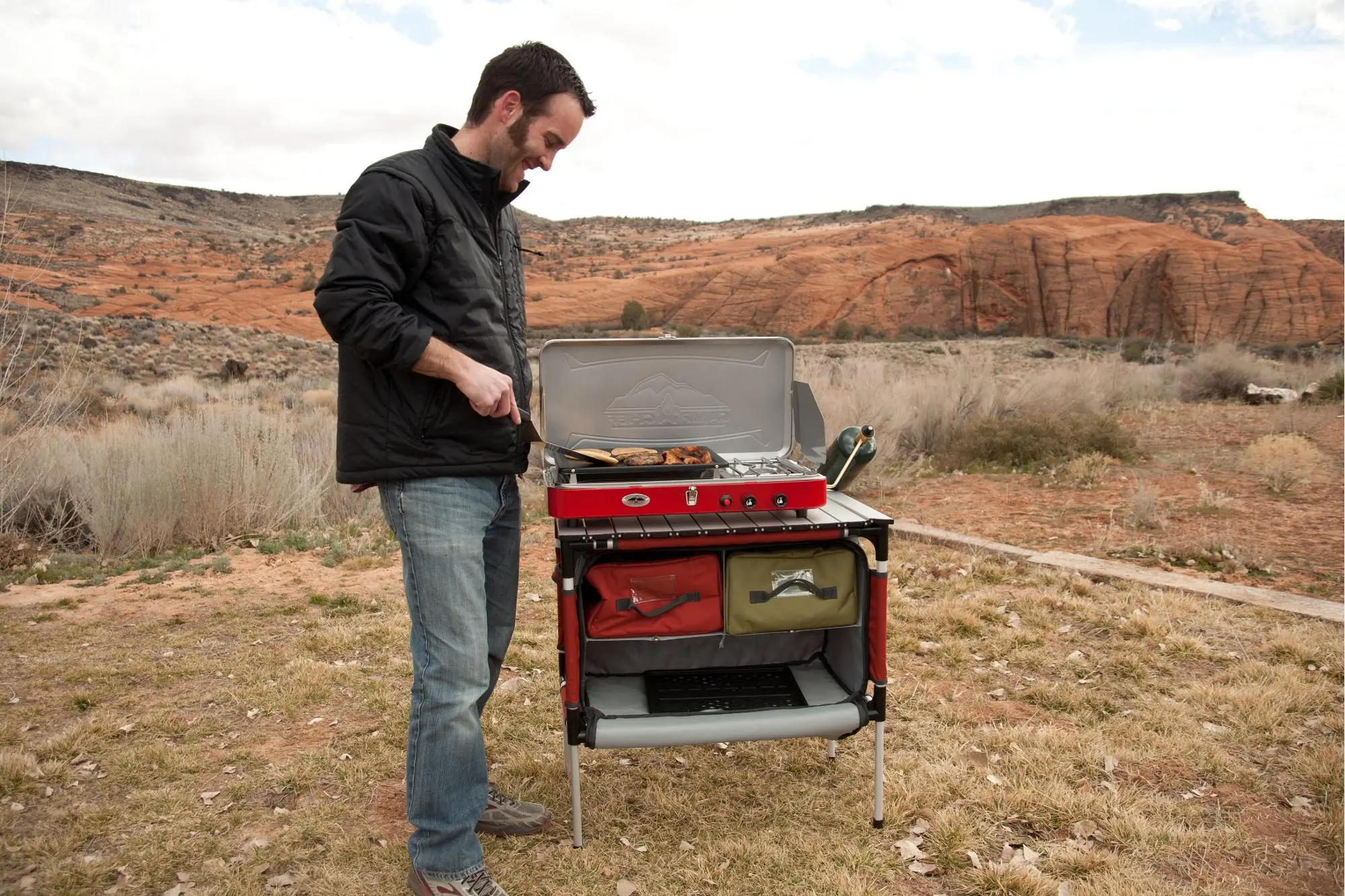 Sherpa Table and Organizer - Mountain Series