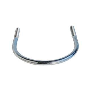 The Plumber's Choice 5 in. Standard Galvanized Steel U-Bolt Pipe Clamp 0538BUSGE