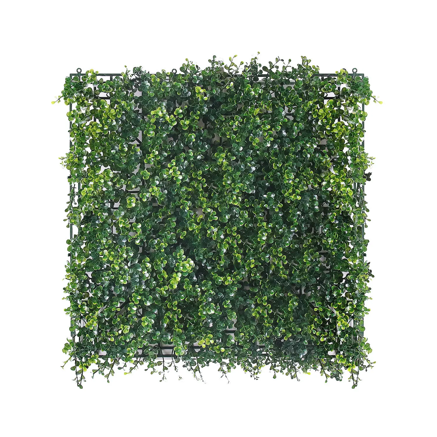 P8 Vertical Garden Supplies Decoration Boxwood Hedge Faux Foliage Artificial Grass for Wall Panel