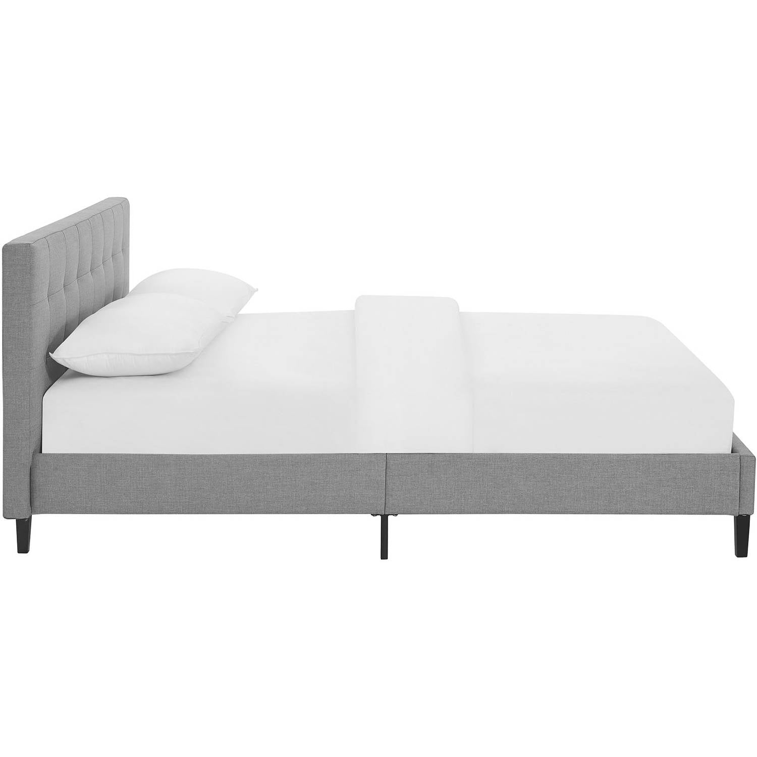 Modway Linnea Platform Bed, Multiple Sizes and Colors