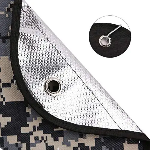 Portable folding Heat reflective Heavy Duty reusable non woven fabrics Survival Blanket For outdoors