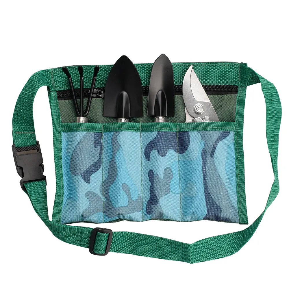 Handle Garden Transplanter Small Mini Garden Plant Tool Set Garden Hand Tool Set With Bag