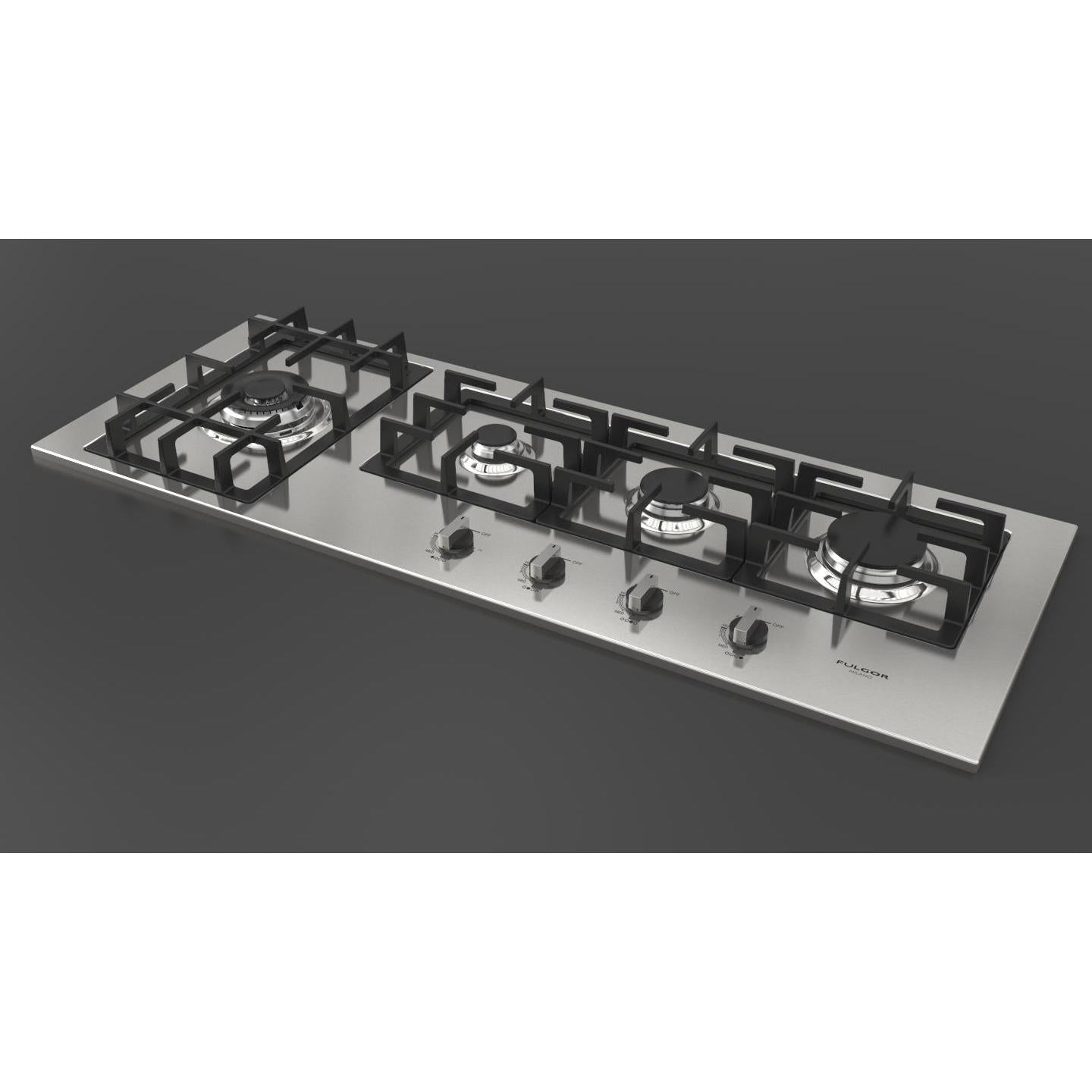 Fulgor Milano 44-inch Built-in Gas Cooktop with 4 Burners F4GK42S1