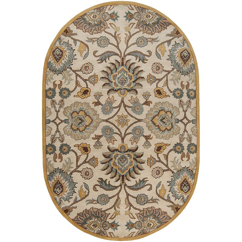 Decor 140 Caesar Beige Floral Rug